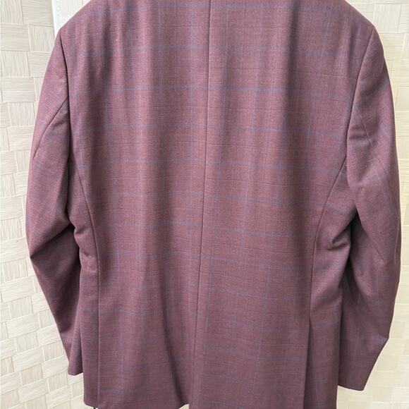 Jos. A. Bank Red Sport Coat with Notch Lapel - Picture 2 of 6